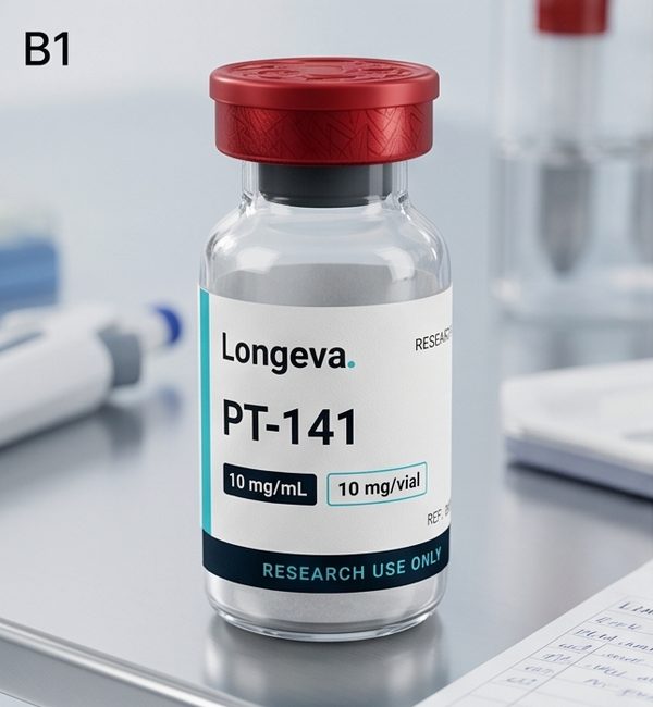 Vial de PT-141 — Longeva Research Biologics México